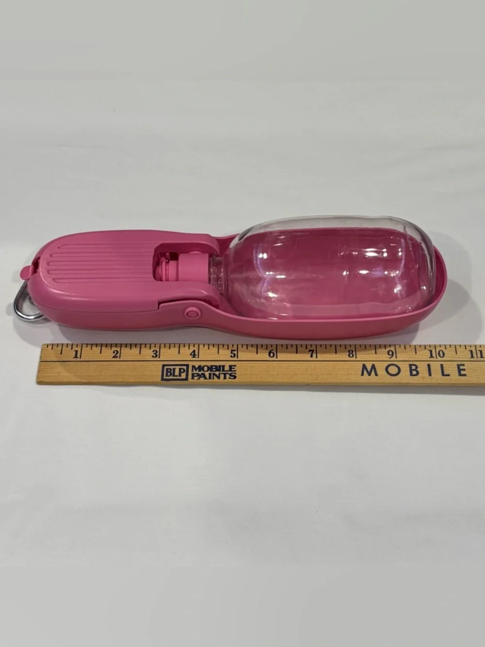 Portable 2-in-1 Pet Travel Water Bottle And Food Dispenser - Pink